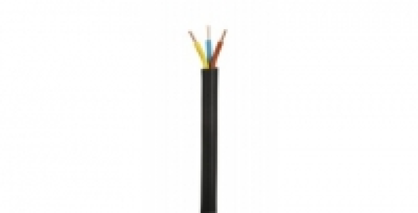 Câble électrique noir de 50m U1000 R2V 3G 2,5mm² NEXANS