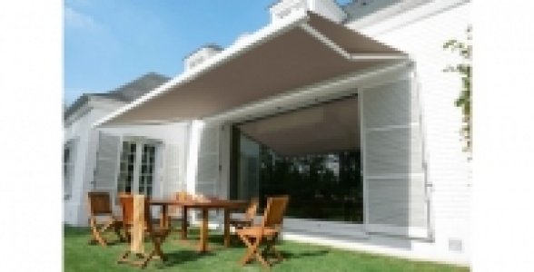 Store banne coffre intégral 5 x 3,5 m modèle Cappuccino 715.00 €