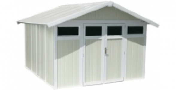 Abri de jardin résine vert 10,6m² UTILITY11