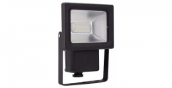 Projecteur led 10w smd 650 lumens ip44 / noir