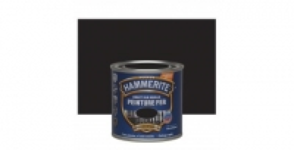 Peinture fer 2,5L noir mat HAMMERITE Direct Sur Rouille