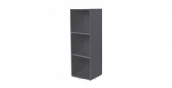 Meuble 3 Cases Gris Kasea