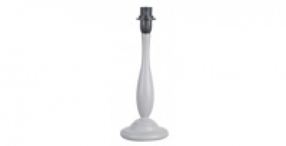 Luminaire pied bougeoir COREP ELLE rond en résine gris