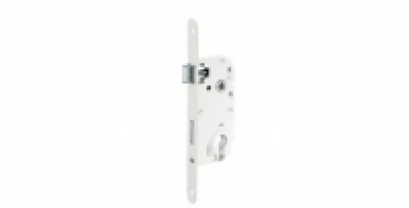 Boîtier de serrure à encastrer axe à 40 mm pour cylindre..