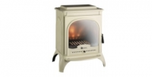 Po&ecirc;le &agrave; bois en fonte ivoire 10kw INVICTA Seville