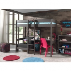 Lit mezzanine+ banquette transformable WOODY 779.00 €