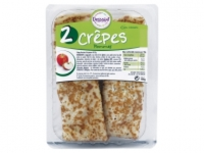 2 crêpes garnies