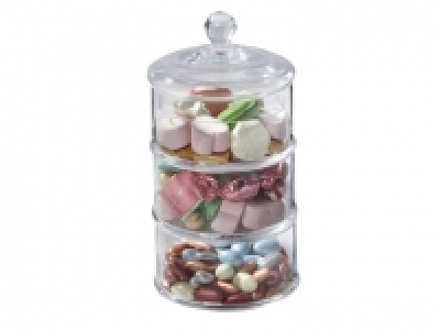 Bonbonnière en verre soufflé