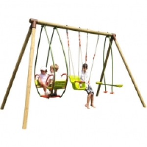 Soulet Portique bois Pecan