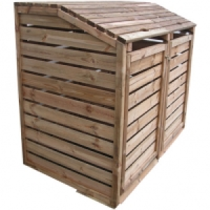 Cache poubelle bois Skagen