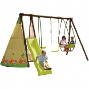 Soulet Portique bois Indian legend