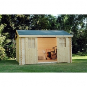 Abris de jardin bois Sollas / 8.91m&sup2;