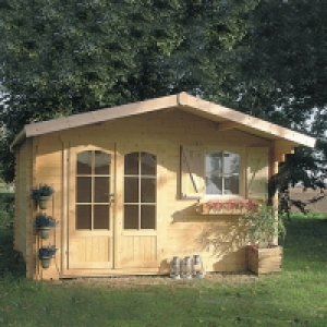 Abri de jardin bois CHAMONIX 2 / 10.99m&sup2;