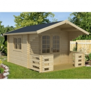 Abri de jardin bois GENEVE / 8.48m&sup2;