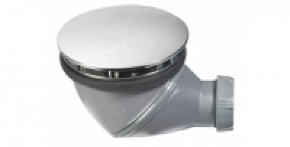 Bonde de douche James D 90 mm avec sortie orientable WIRQUIN