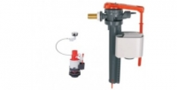 M&eacute;canisme chasse deau mw&sup2; double chasse m&eacute;canique WIRQUIN