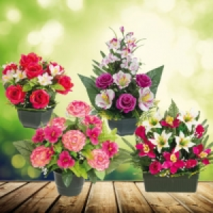 Composition de fleurs artificielles 9.99 €