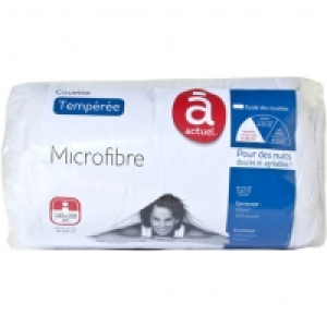 Actuel Couette Temp&eacute;r&eacute;e Microfibre