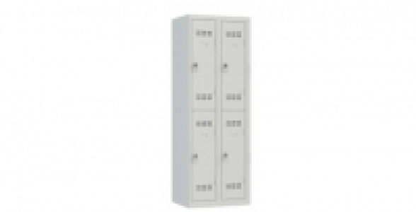 2 colonnes de 2 cases superposées 50x60x180cm gris. 379.00 €