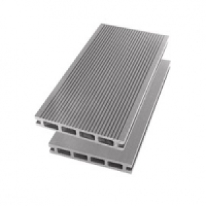 Lame de terrasse composite R gris L.260 x l.14,6 cm 82.85 €