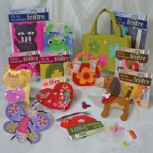 Set créatif de couture en feutrine