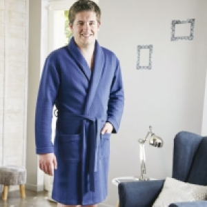 Enrico Mori® Robe de chambre homme