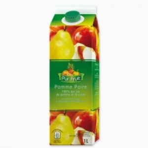 Pur jus pomme/poire 0.99 €