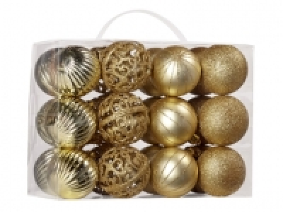 Lidl  24 boules de No&euml;l