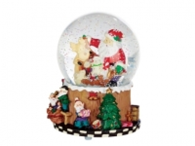 Boule musicale &agrave; neige ou en verre