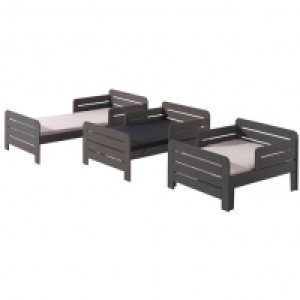 Lit enfant évolutif JUMP 90x140-200 cm pin massif