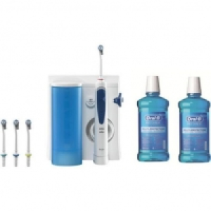 Oral B Brosse a dents Kit Oxyjet MD20 + 2 bains de bouche