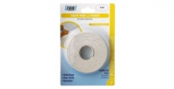 JOINT PR&Ecirc;T A POSER largeur 22 mm x 3,35 m / blister Blanc
