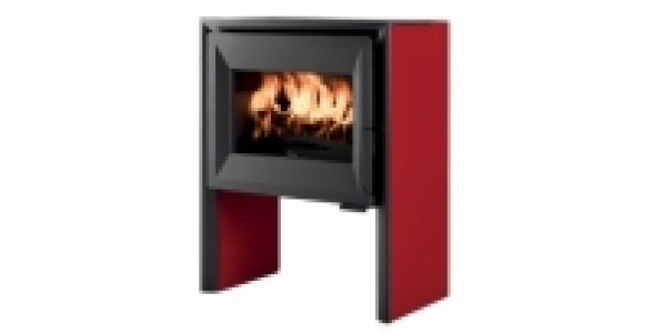 Poêle à bois 9 kW SUPRA Watson rouge