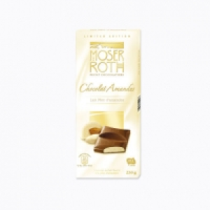 Moser Roth® Tablette de chocolat fourrée à la pâte damande