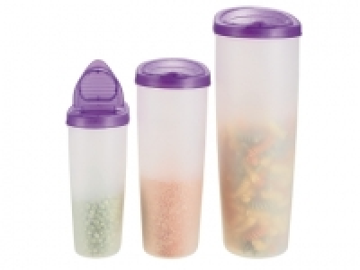 3 bo&icirc;tes de conservation &agrave; ouverture