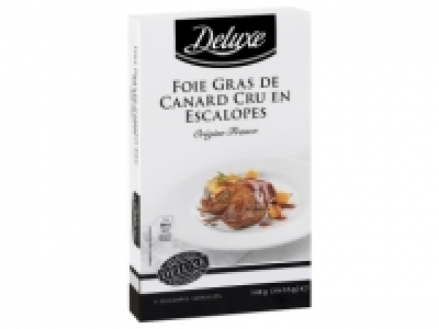 Foie gras de canard cru en escalopes