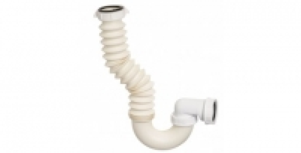 Siphon dévier avec raccord extensible integré
