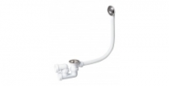 Vidage &agrave; chainette avec trop plein et siphon orientable