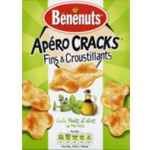 Bénénuts Apéro Cracks goût lhuile dolive et herbes