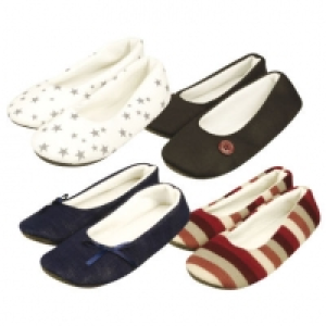 Up2fashion® Chaussons ballerines fourrés