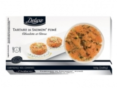 2 tartares de saumon fum&eacute; ciboulette et citron