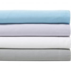 Drap plat uni coton