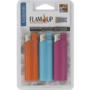 Briquets &eacute;lectroniques color x3 3.49&nbsp;&euro;