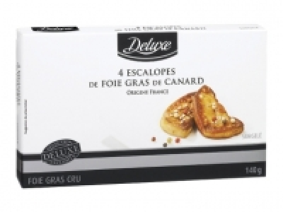 4 escalopes de foie gras de canard 5.69 €