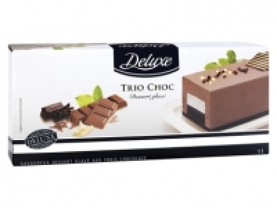 G&acirc;teau glac&eacute; 3 chocolats