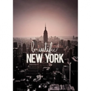 Toile imprim&eacute;e Beautiful N-Y 100 x 140 cm 50.99&nbsp;&euro;