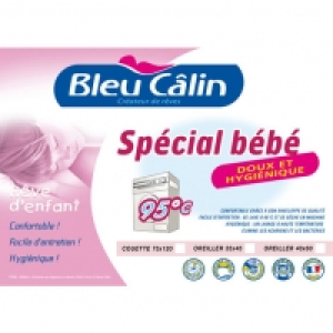 Bleucalin Oreiller bébé lavable à 95° A BOUILLIR