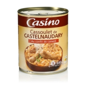Cassoulet de Castelnaudary - Au confit de canard 840g 4.99 €
