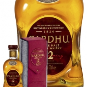 Cardhu 12 ans Single Malt Scotch Whisky étui écrin 37%