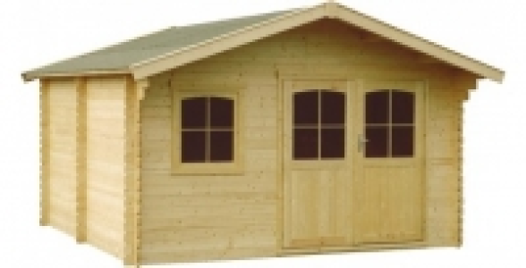 Abri de jardin bois DECOR ET JARDIN Valodrak 34mm 12.99m2 890.00&nbsp;&euro;